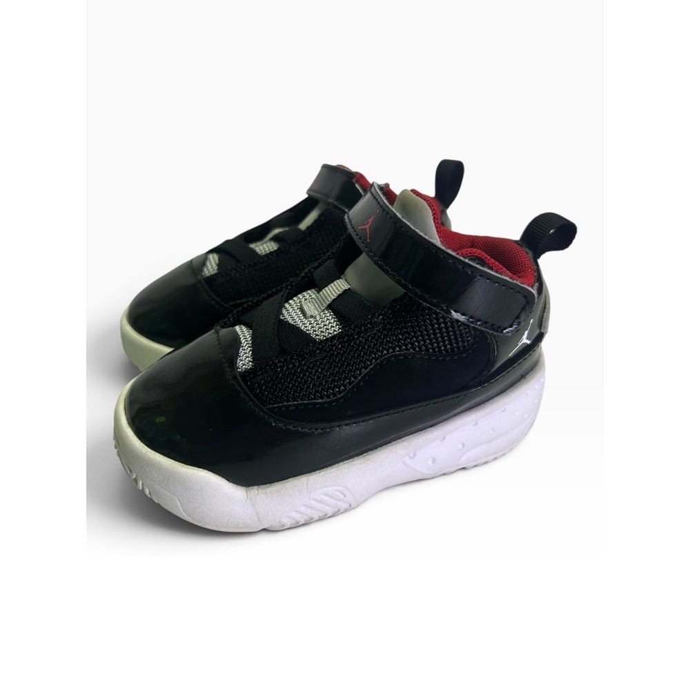Nike Air Jordan Max Aura 2 TD Black Cement Toddler Shoes Size 6C  CN8096-006